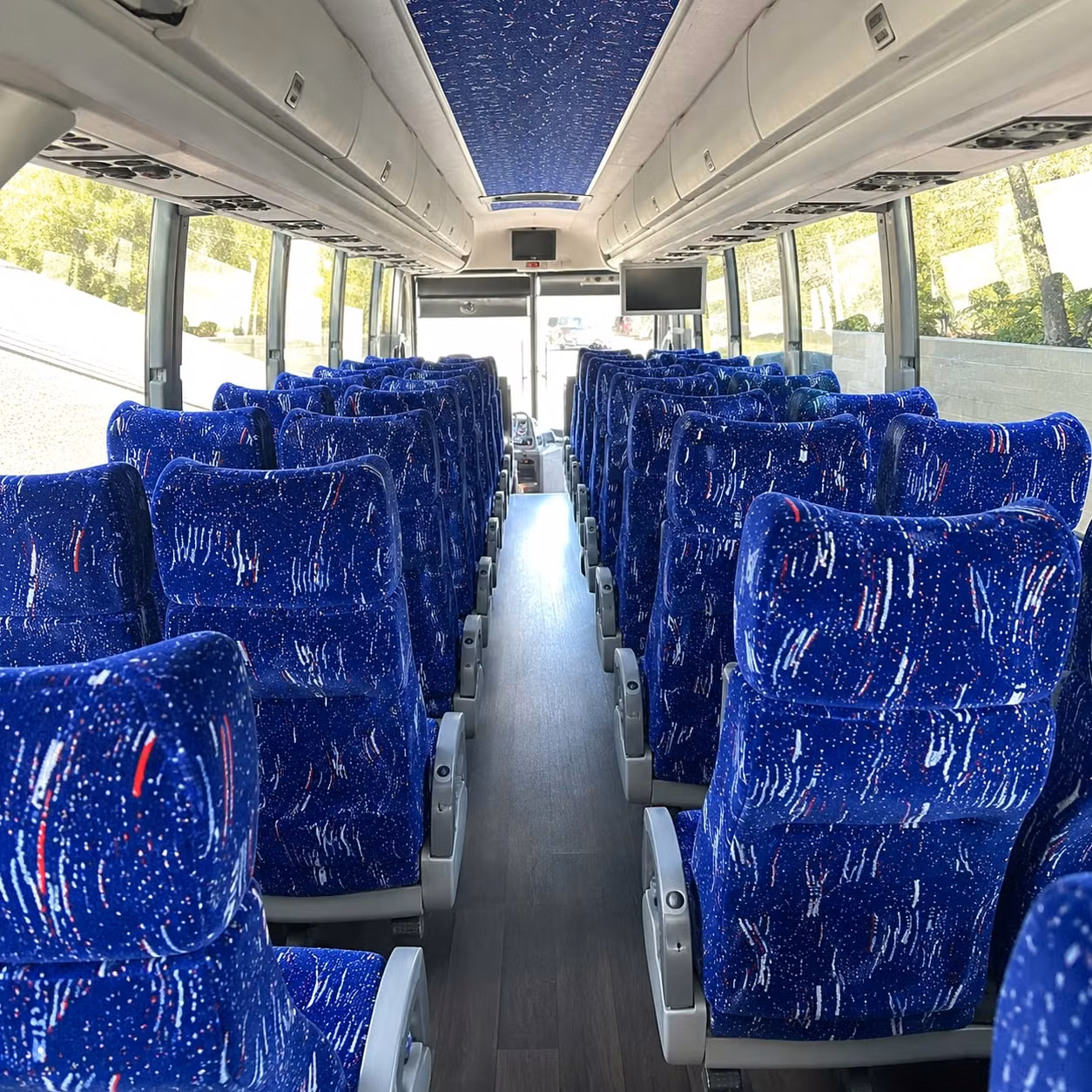 st cloud charter bus interior